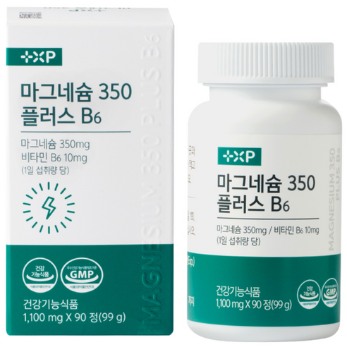 마그네슘 350 플러스 B6 고함량 마그네슘 + 비타민B6 제품 이미지